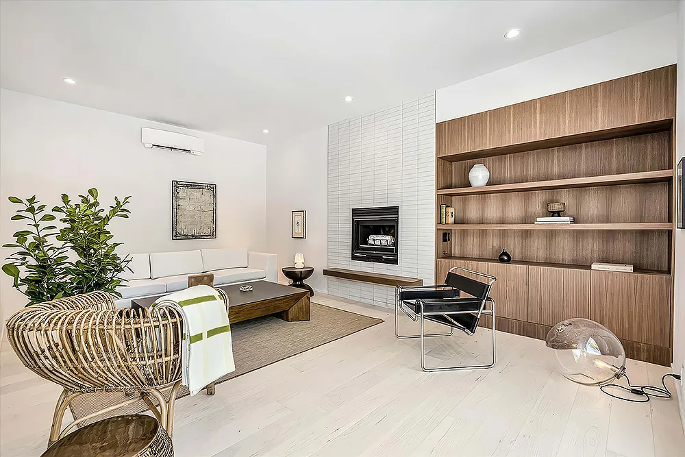 Maple hardwood flooring