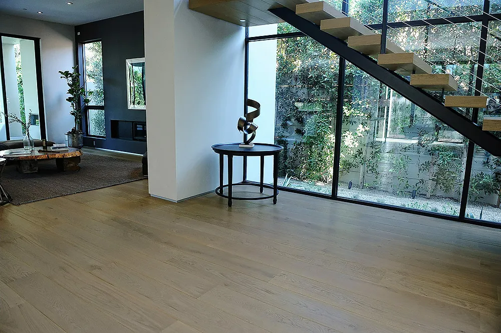 White Oak hardwood flooring