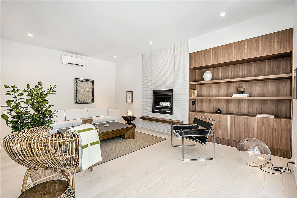 Maple hardwood flooring