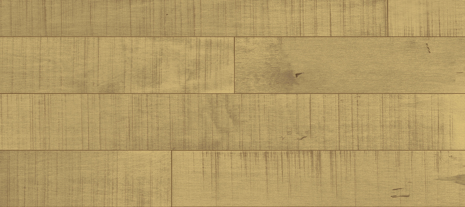 Close-up photograph of beautiful maple hardwood flooring. 