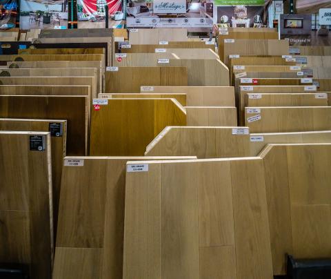 Whole Wood has many styles of Montage hardwood flooring in stock.